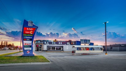Enseigne lumineuse parking LE Centre Ste-Anne-de-Beaupre